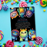 Cute Cuddly Colourful Little Monsters Kids Birthda<br><div class="desc">Transform your child's birthday into a whimsical adventure with the "Our Little Monster" Kids Birthday Design. This delightful theme features colourful, cute, and cuddly monsters that bring joy and excitement to any celebration. Perfect for parents seeking to create an unforgettable experience, this design is all about laughter, fun, and a...</div>