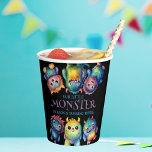 Cute Cuddly Colourful Little Monsters Kids Birthda Paper Cups<br><div class="desc">Transform your child's birthday into a whimsical adventure with the "Our Little Monster" Kids Birthday Design. This delightful theme features colourful, cute, and cuddly monsters that bring joy and excitement to any celebration. Perfect for parents seeking to create an unforgettable experience, this design is all about laughter, fun, and a...</div>