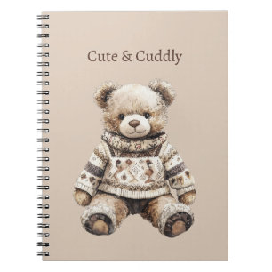 Cute & Cuddly Teddy Bear Notebook