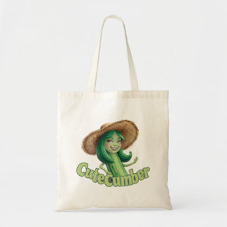 CUTE CUMBER TOTE BAG