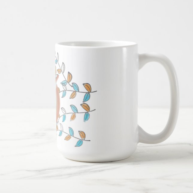Cute Cup Owl Picture (Right)