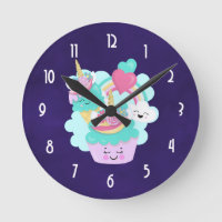 Cute Cupcake and Happy Ice Cream