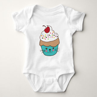 Cute Cupcake Baby Jumper Bodysuit