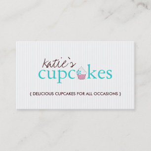 CUTE CUPCAKE BUSINESS CARD