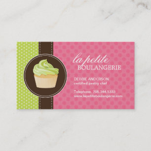 Cute Cupcake Business Cards