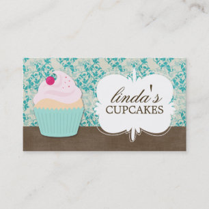 Cute Cupcake Business Cards