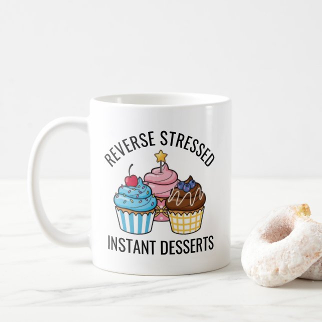 Cute Cupcake Coffee Mug (With Donut)