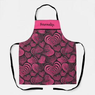 Cute Cupcake Dessert Pattern Women's Cooking Apron