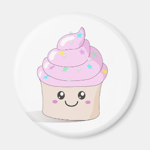 Cute Cupcake Magnet