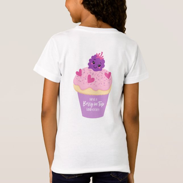 Cute Cupcake T-Shirt (Back)