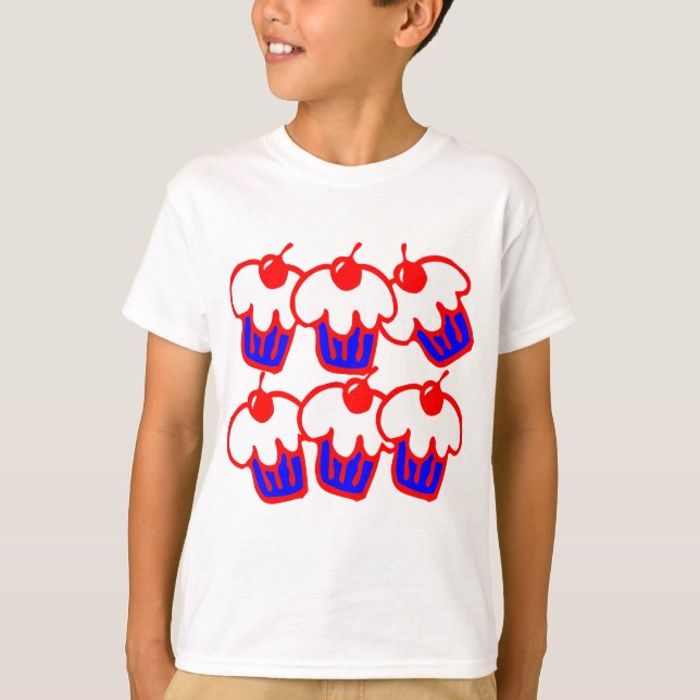 cute cupcake T-Shirt (Front)