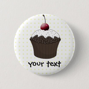 Cute Cupcakes 6 Cm Round Badge