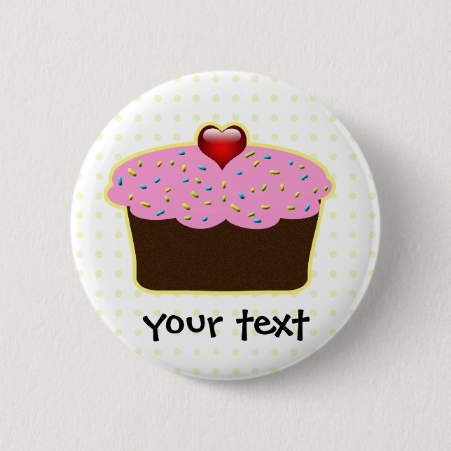 Cute Cupcakes 6 Cm Round Badge (Front)