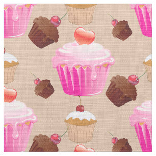 Cute Cupcakes Fabric