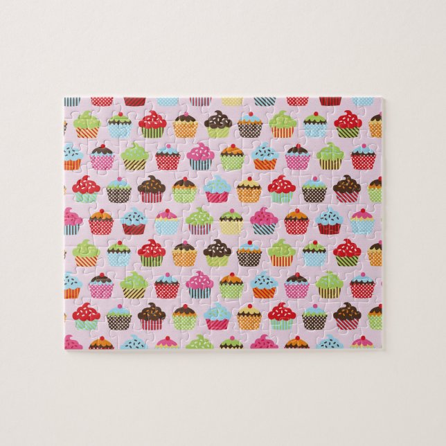 Cute Cupcakes Jigsaw Puzzle (Horizontal)