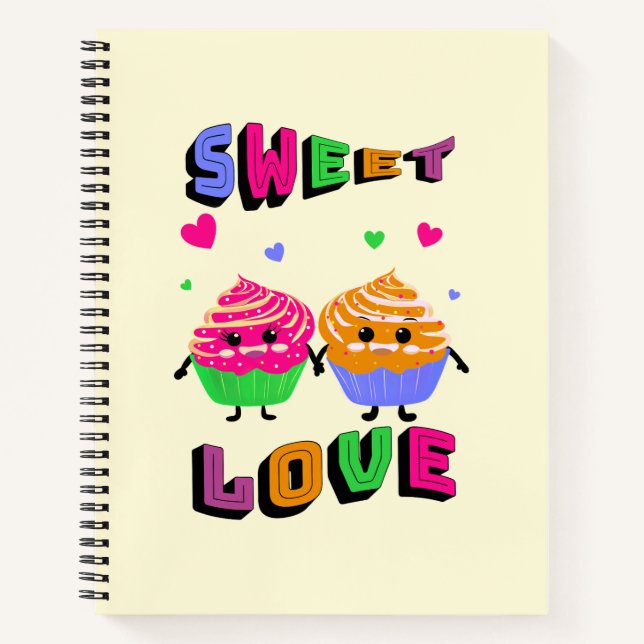 Cute cupcakes notebook (Front)