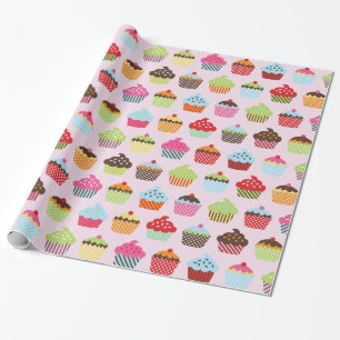 Cute Cupcakes Wrapping Paper