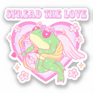 Cute Cupid Frog - Spread the Love