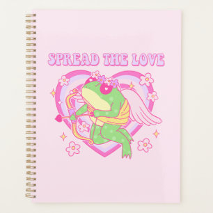 Cute Cupid Frog - Spread the Love Planner