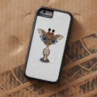 Cute Curious Baby Giraffe Wearing Glasses