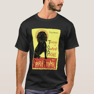 Cute Curly Boykin Spaniel Swamp Dog Art Boykin T-Shirt