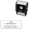 Cute Custom Address Stamp With Script Font