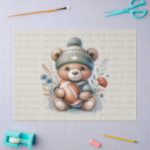 Cute Custom Bear Tissue Paper