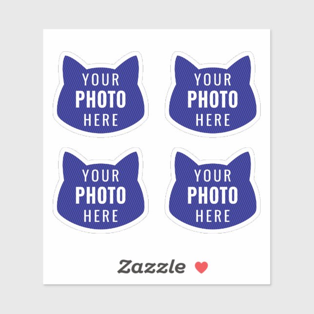 Cute Custom Cat Photo Template (Sheet)