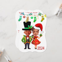 Cute Custom Christmas Caricature 