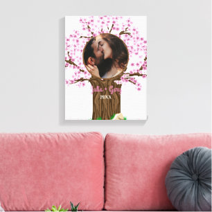 Cute Custom Family Photo Canvas Print