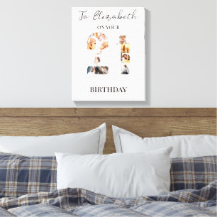 Cute Custom Family Photo Canvas Print
