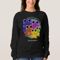 Cute Custom FULLY RELY ON GOD Christian Frog