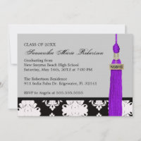 Cute Custom Graduation Invitation