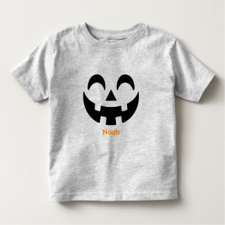 Cute Custom Halloween Jack O' Lantern  Toddler T-Shirt