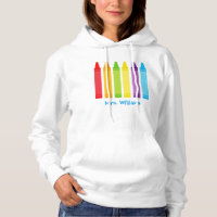 Cute Custom Kindergarten Teacher Crayon