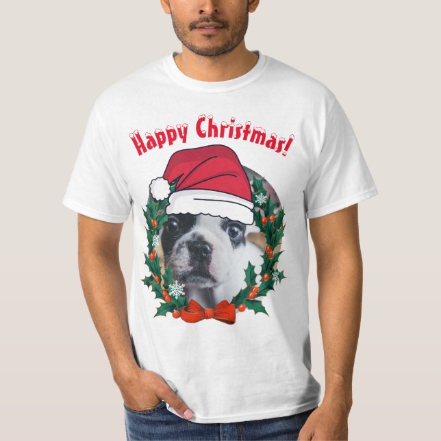 Cute custom Merry Xmas. T-Shirt (Front)