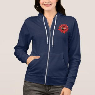 Cute Custom Monogram Ladybug  Hoodie
