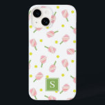 Cute Custom Monogram Pickleball Pattern Case-Mate iPhone 14 Case<br><div class="desc">Here at AdeliaGifts we love this Cute Personalised Initial Pickleball Pattern Case-Mate iPhone Case and we think you will love it too. 
The perfect gift or just treat yourself! 
We have a HUGE selection of products with most designs available for Men,  Women and Kids. Check them out!</div>