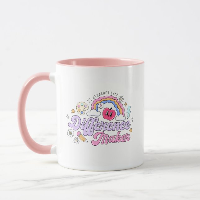 Cute Custom Mug Gift for Teachers  (Left)