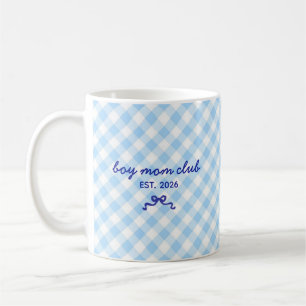 Cute Custom Name Bow Pattern Coffee Mug