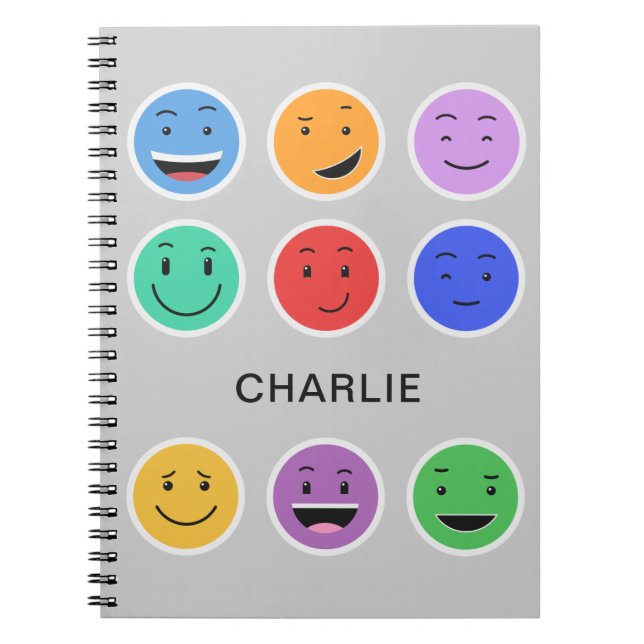 Cute custom name notebook (Front)