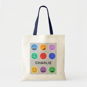 Cute custom name tote bags