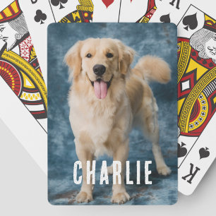 Cute Custom Pet Labrador Retriever Animal Playing Cards