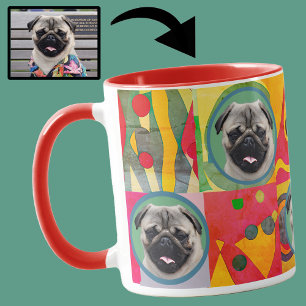 Cute Custom Photo Dog Lover Mum Grandma Gift      Mug