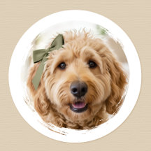 Cute Custom Photo Dog Pet Modern Printed