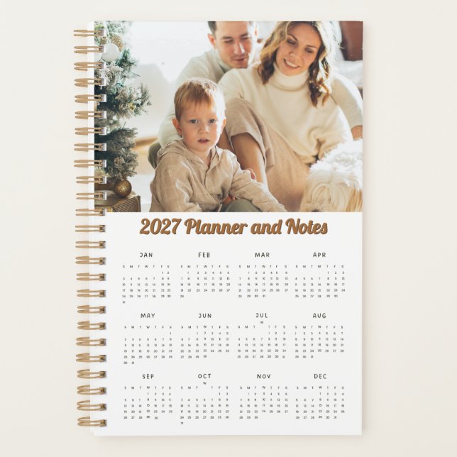 Cute Custom Photo Planner (Front)