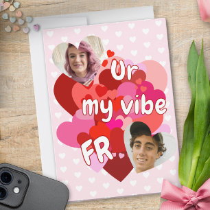 Cute Custom Photo Valentine Holiday Card
