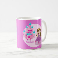 Cute Custom Pink Princess Castle Fairy Tale