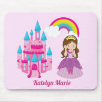 Cute Custom Pink Princess Castle Fairy Tale