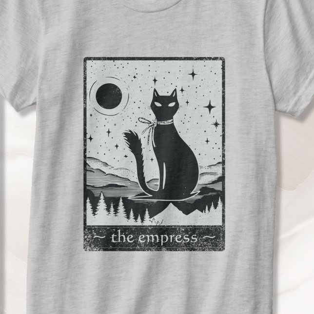 Cute Custom Text Tarot Card Fortune Teller Funny T-Shirt (Creator Uploaded)